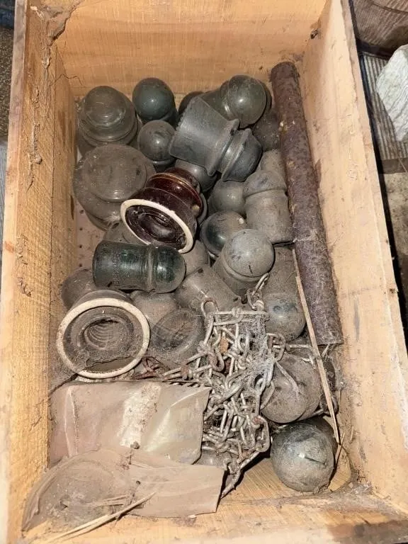 Antique Insulators, Golf clubs and more
