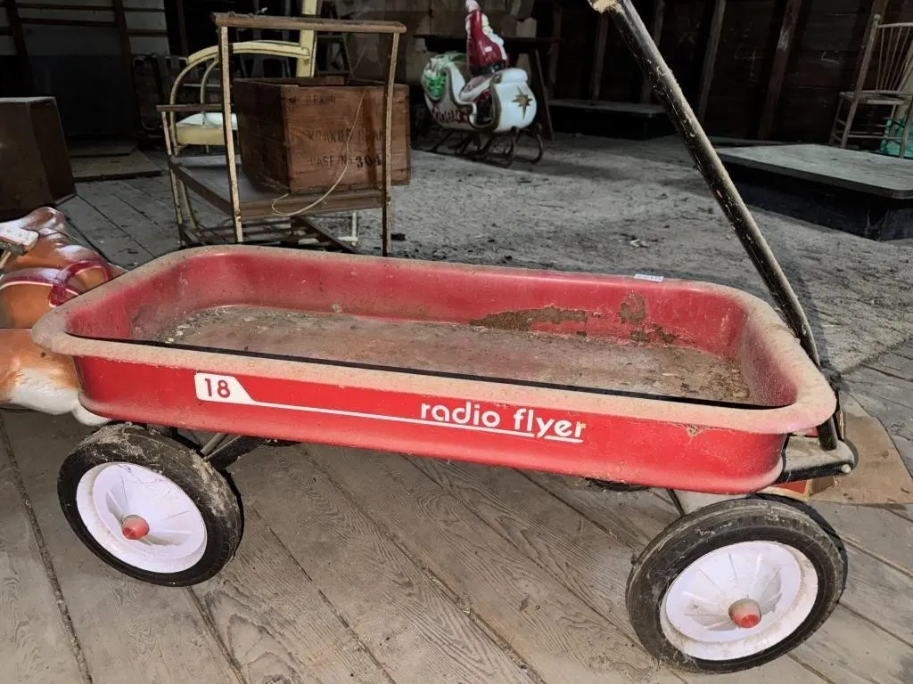 Vintage Radio Flyer Wagon