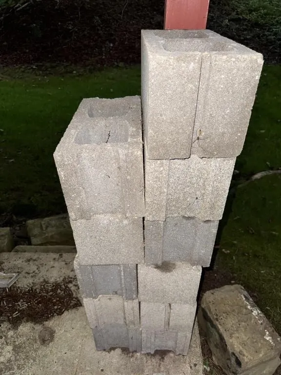 Assorted Bricks and Cinderblocks