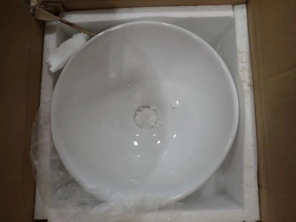 UNUSED Qty Of (6) 11.5 In. White Porcelain Round