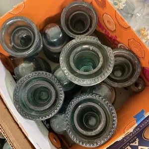 Blue Glass Insulators