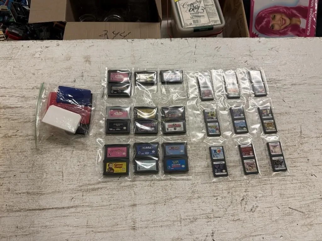 Loose GBA & Nintendo DS Games