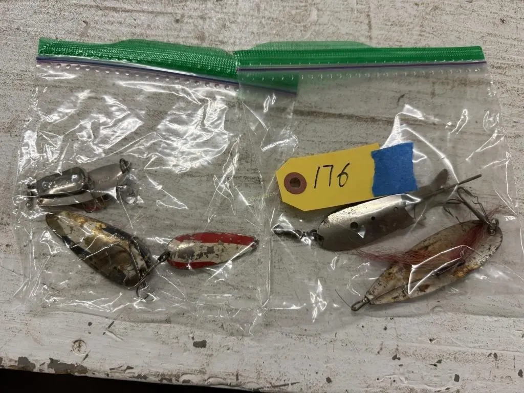 Vintage Spoons Fishing Lures