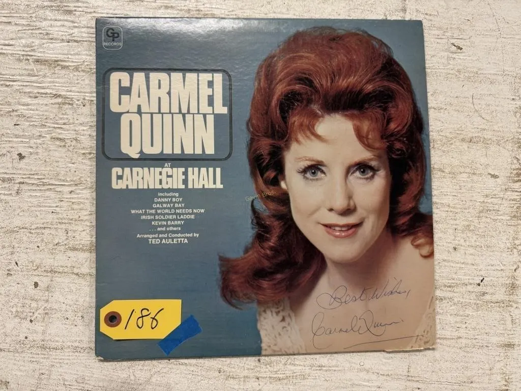 Carmel Quinn Record