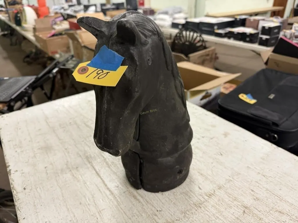 Cast Iron Horse Head