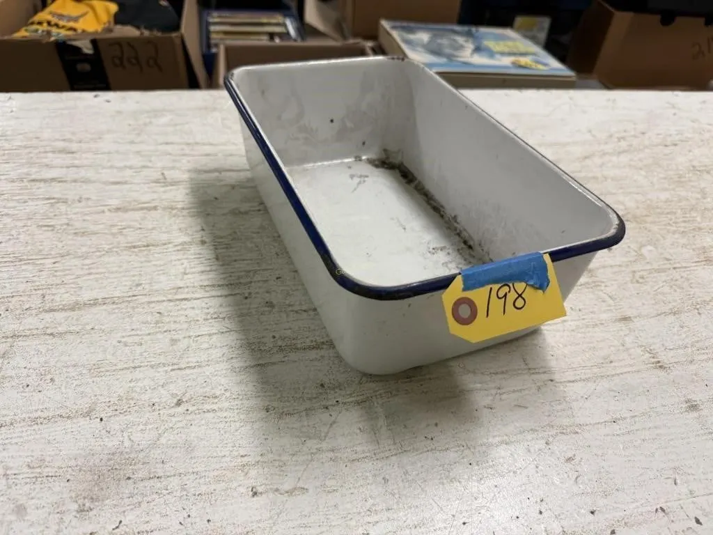 Enamelware Dish