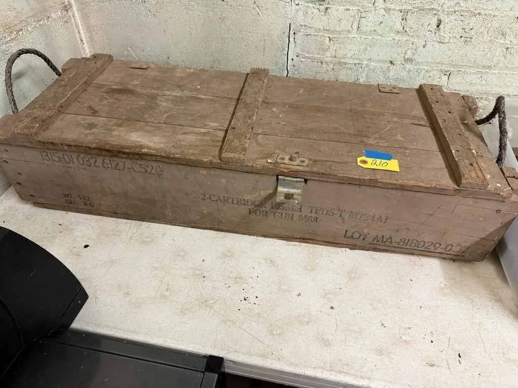 M68 Ammo Crate w/misc tool contents