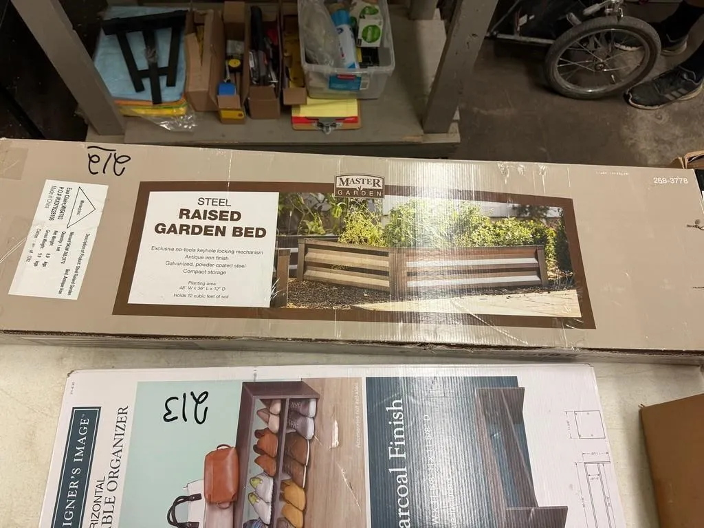 Master Garden Steel Raised Garden Bed