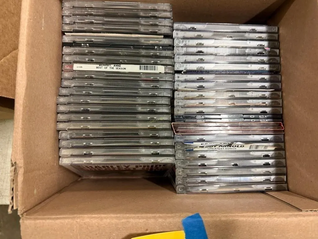 Box of Music CDs