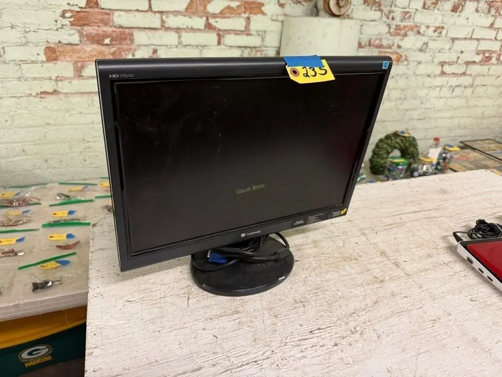 Gateway Monitor & Dell Laptop