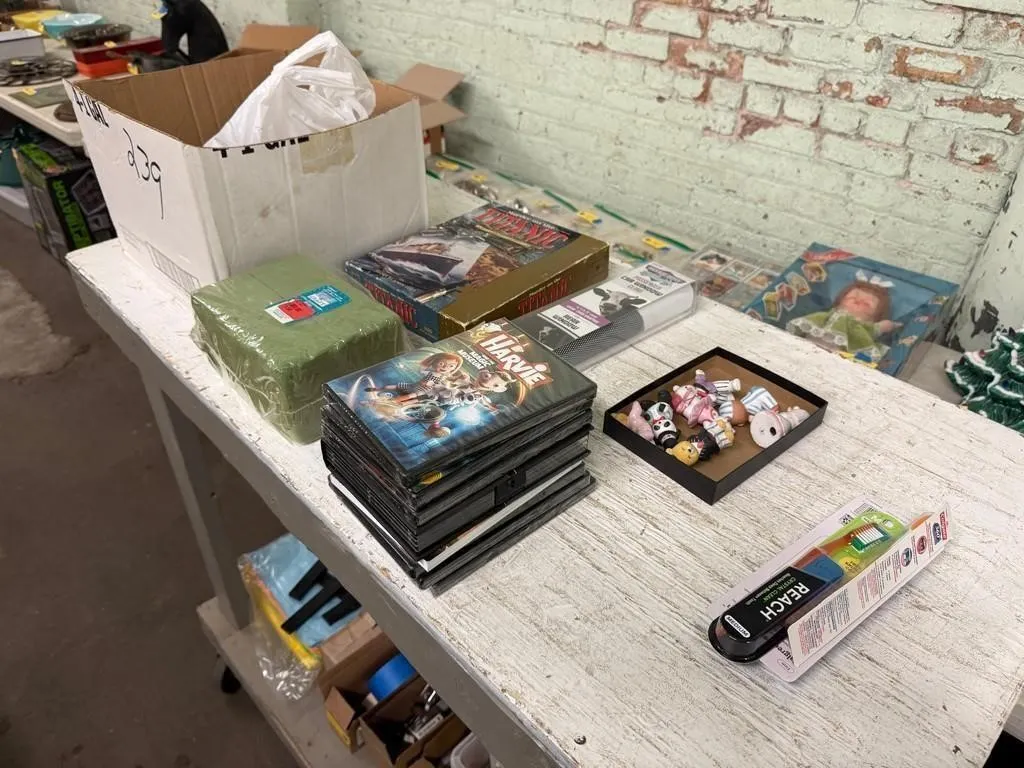 DVDs, Toothbrushes, Jigsaw Puzzle