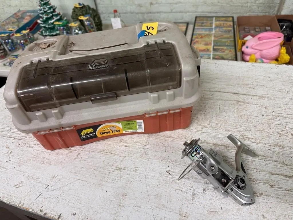 Plano Tacklebox & Shakespeare Reel
