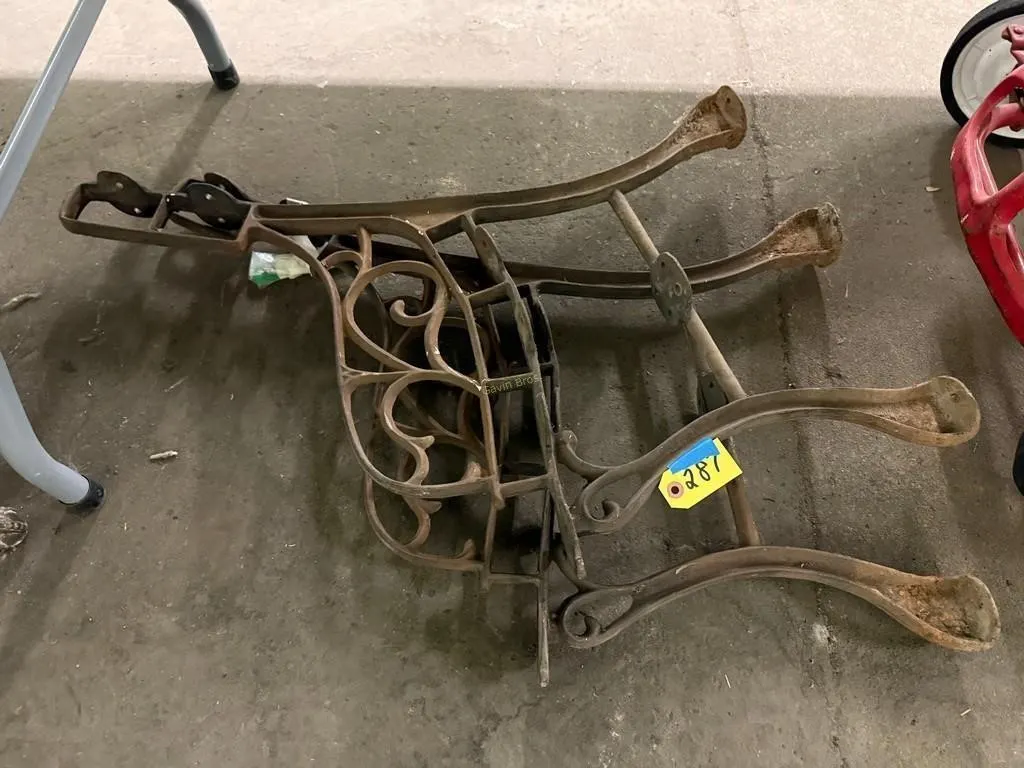 Cast Iron Bench Sides