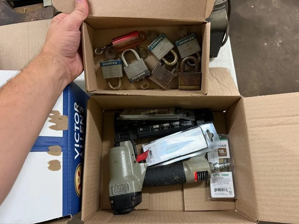 Padlocks, Porter Cable Nailer