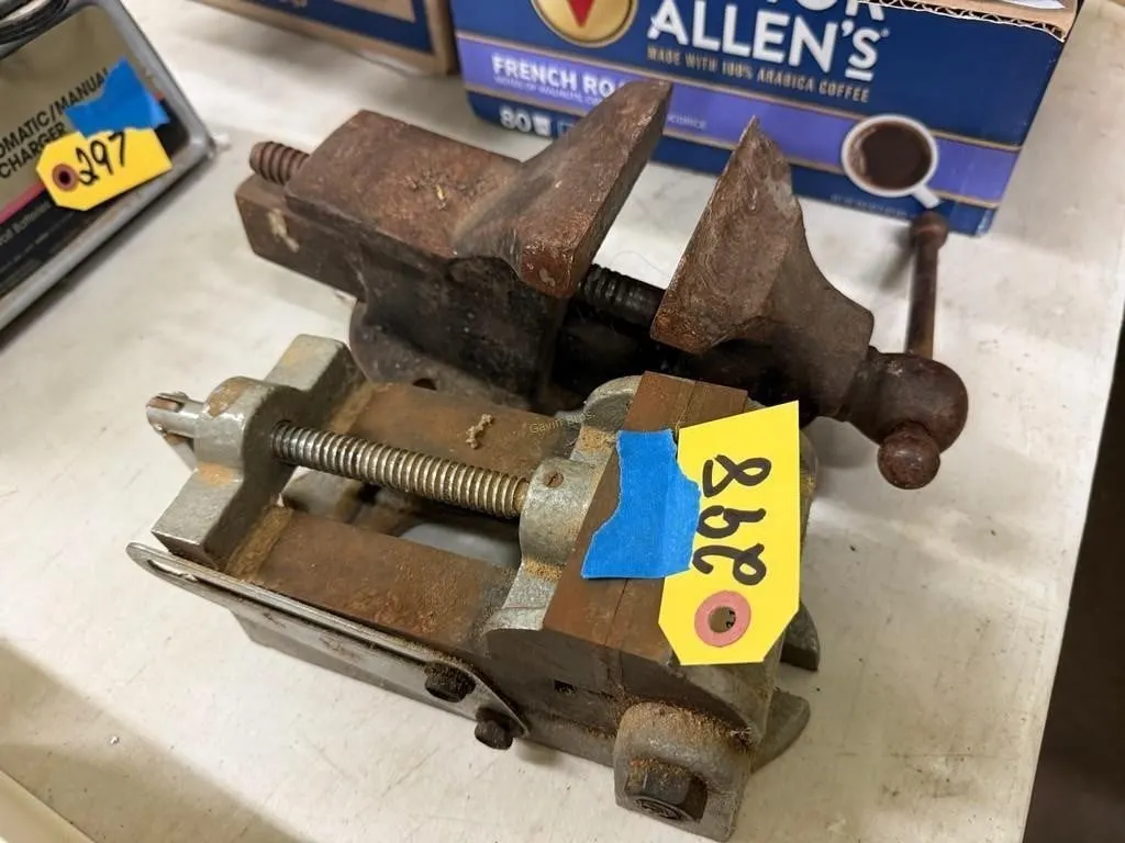 3 1/2" Angle Vice & other vice