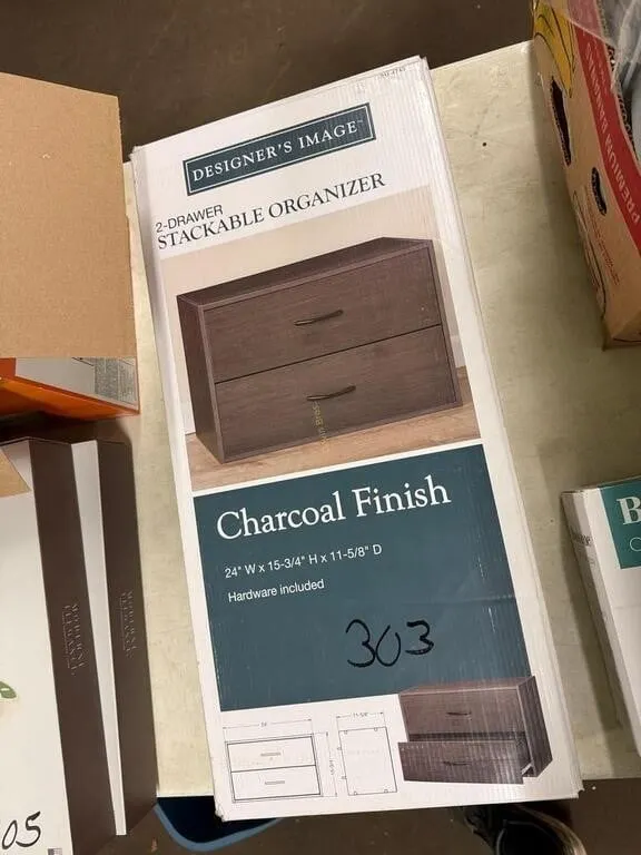 2-Drawer Stackable Organizer