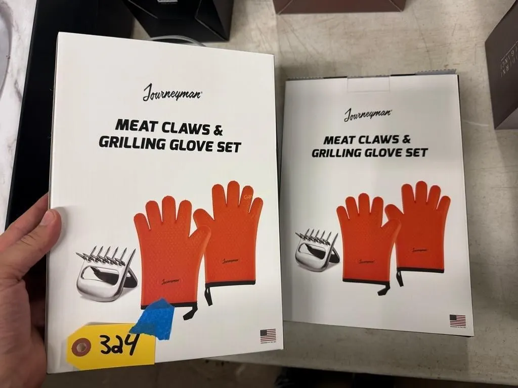(2) Meat Claws & Grilling Glove Sets