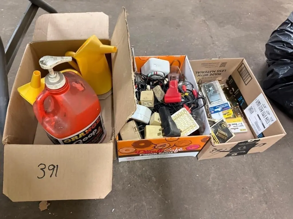 Orange Goop, Electrical, Hinges etc
