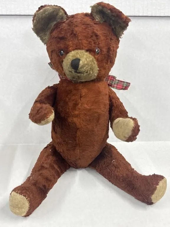 Antique Teddy Bear w/ Movable Head, Arms and Legs