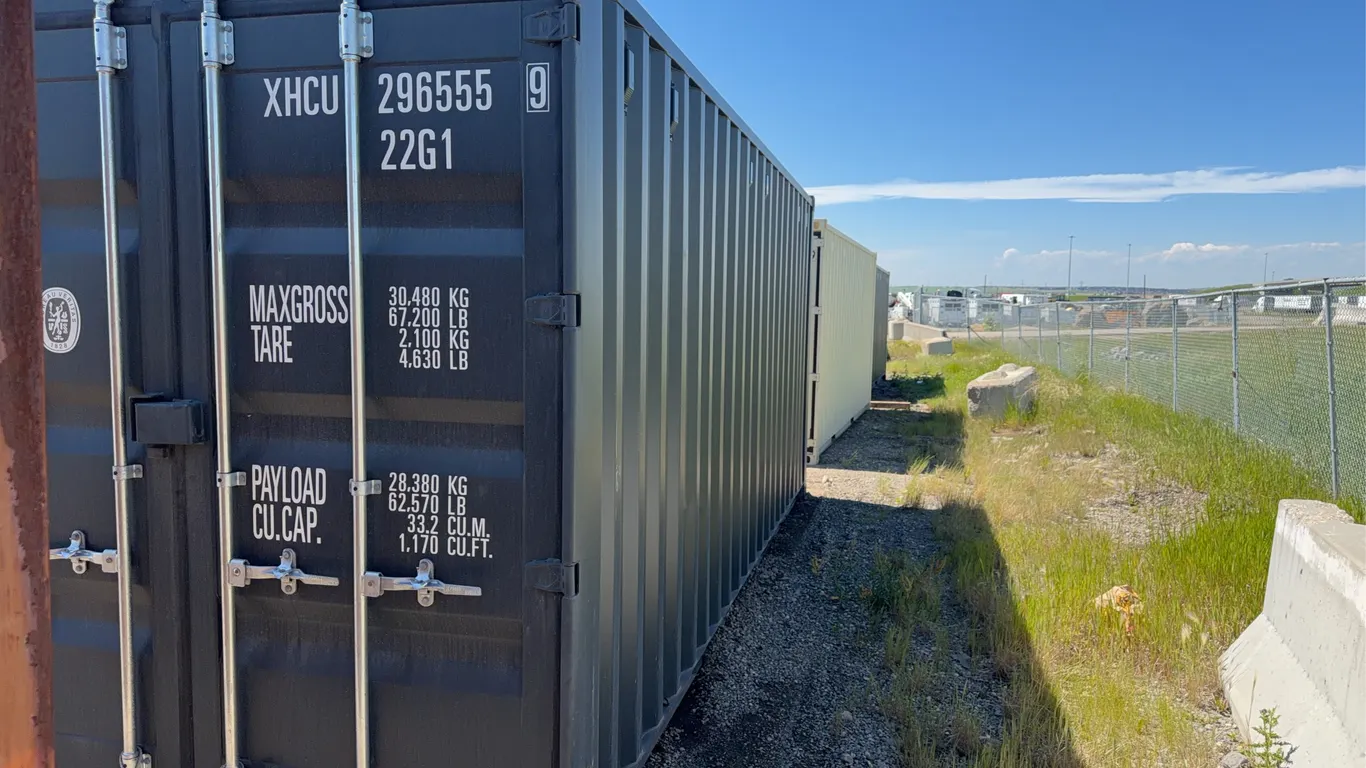 20' 1 Door Single Use Sea Container