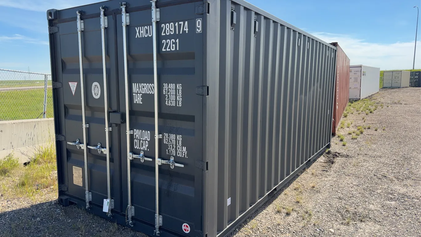 20' 1 Door Single Use Sea Container