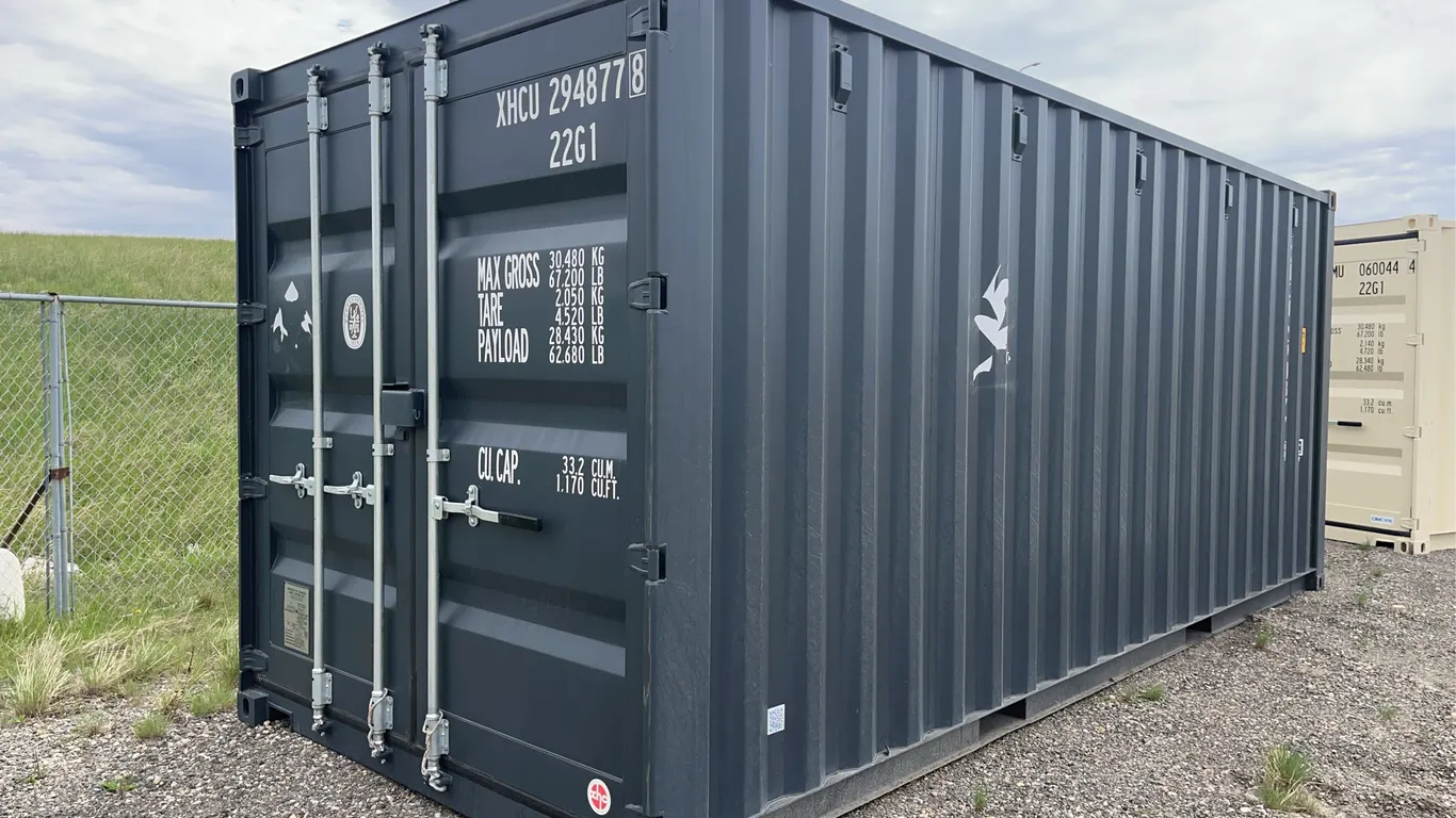 20' 1 Door Single Use Sea Container