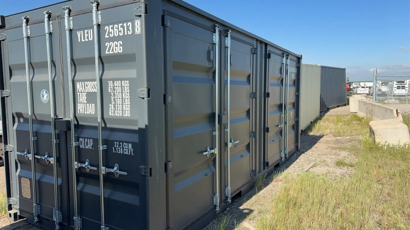20' 3 Door Single Use Sea Container