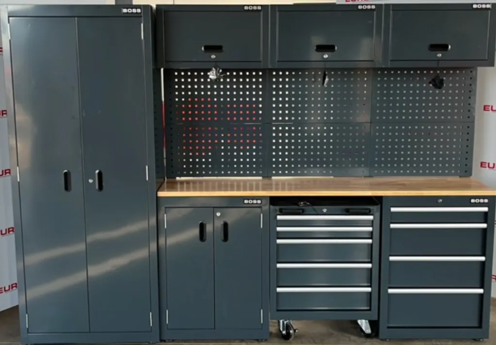 Unused Boss Multi Tool Cabinet Work Station- Qty 3 Boxes