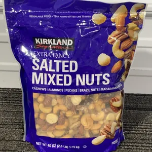 *NEW* Kirkland Salted Mixed Nuts 2.5 LB. Bag - Best By: 11/2026