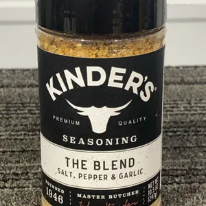 *NEW* Kinder's Seasoning The Blend (Salt, Pepper & Garlic) 10.5 oz - No Visible Expiration