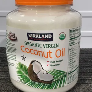 *NEW* Kirkland Organic Virgin Coconut Oil 84 fl oz - Best By: 1/2028