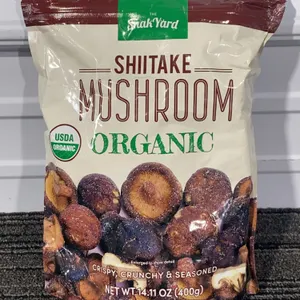 *NEW* The Snak Yard Shiitake Mushroom Crisps 14.11 oz - Best By: 6/2027