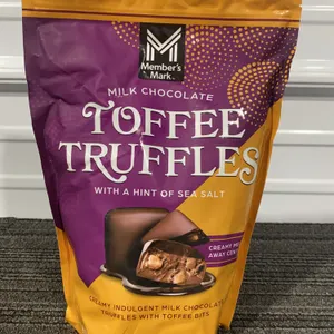 *NEW* Member's Mark Toffee Truffles 19 oz - Best By: 7/2026