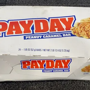 *NEW* Payday Peanut Caramel Bars 24 Bars - Best By 7/2026