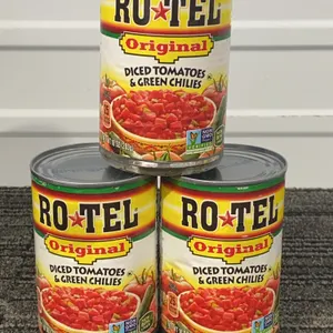 *NEW* 3 Cans of Rotel Original Diced Tomatoes & Green Chilies (10 oz each) - Best By:  9/2027
