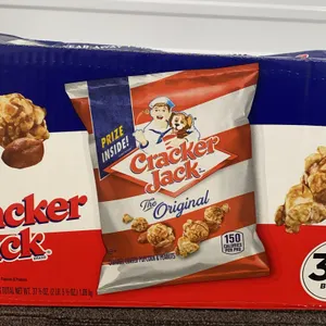 *NEW* Cracker Jack Original Caramel Coated Popcorn & Peanuts, 30 Bags - Best By: 1/2027