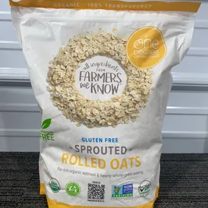 *NEW* One Degree Sprouted Rolled Oats, 5 LB Bag - Best By: 5/2027