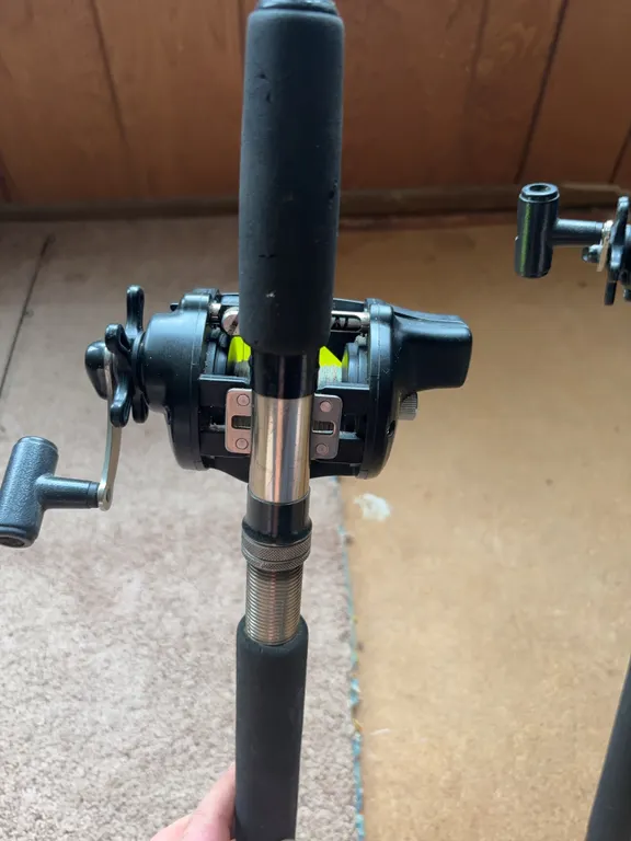 South Bend Vanguard LCTR45 Line Counter Trolling Reel and Rod