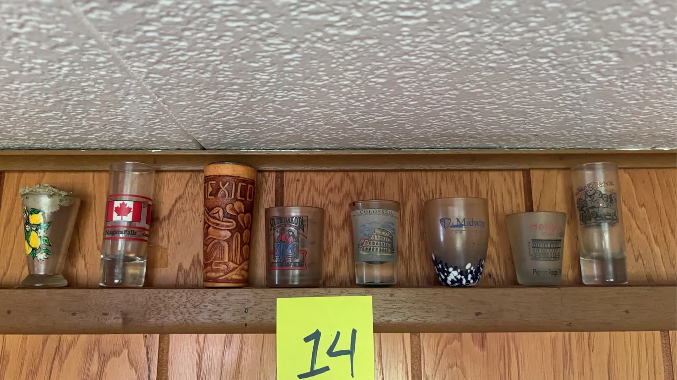 8 Shot Glasses