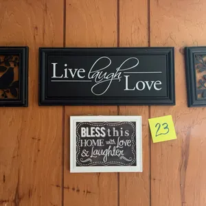 Framed Wall Décor (4 Pieces)