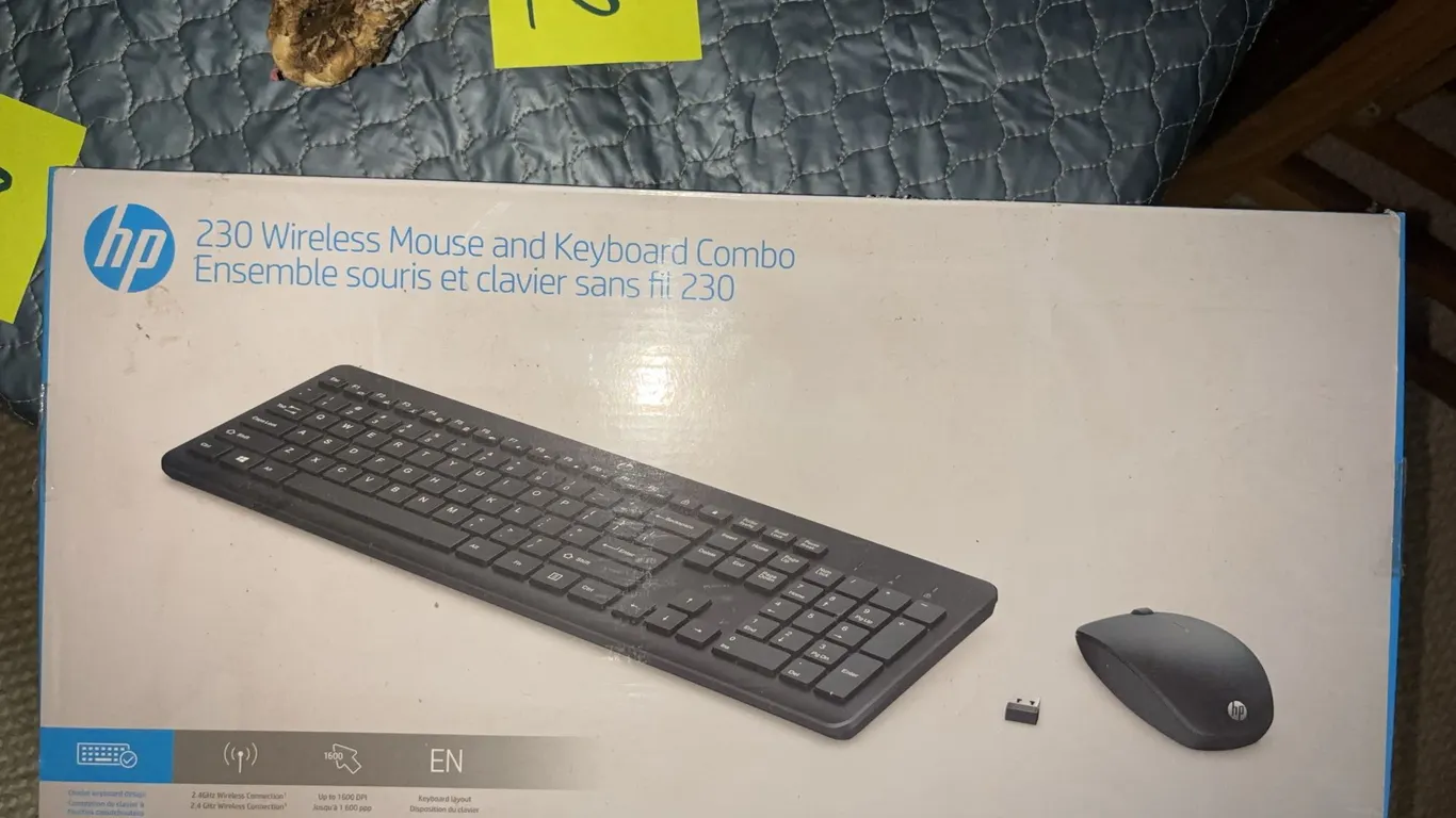 HP 230 Wireless Mouse and Keyboard Combo