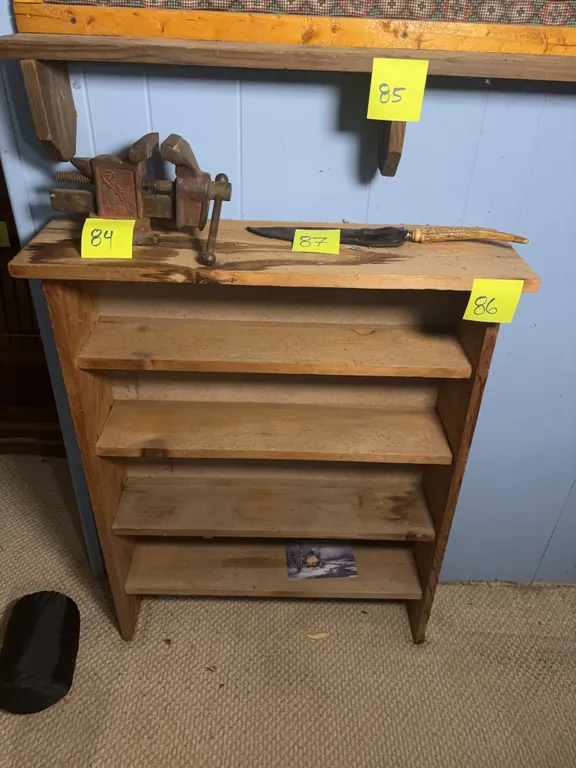 Wood Open Shelving Unit