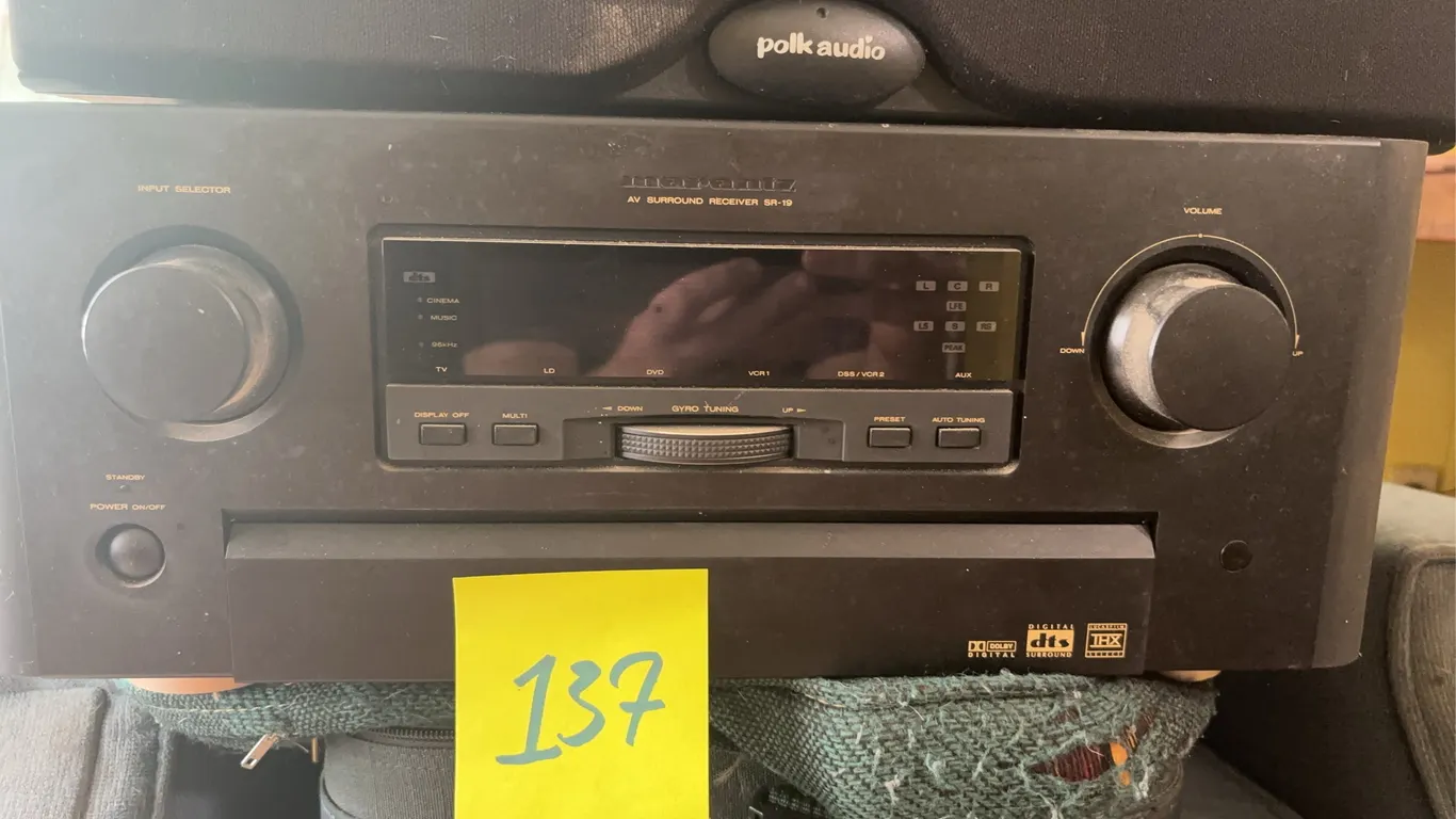 Marantz SR-19 AV Surround Receiver with Remote