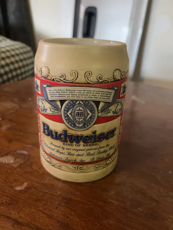 2 Budweiser Steins