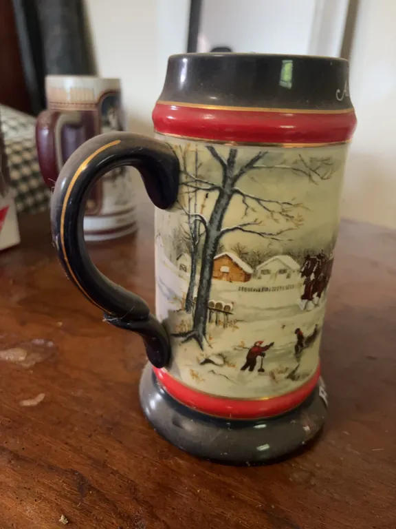 1990 Budweiser Stein - An American Tradition