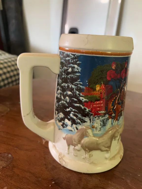 2005 Budweiser Holiday Stein