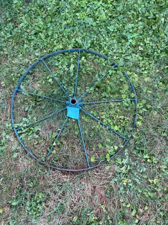 Decorative Metal Wagon Wheel