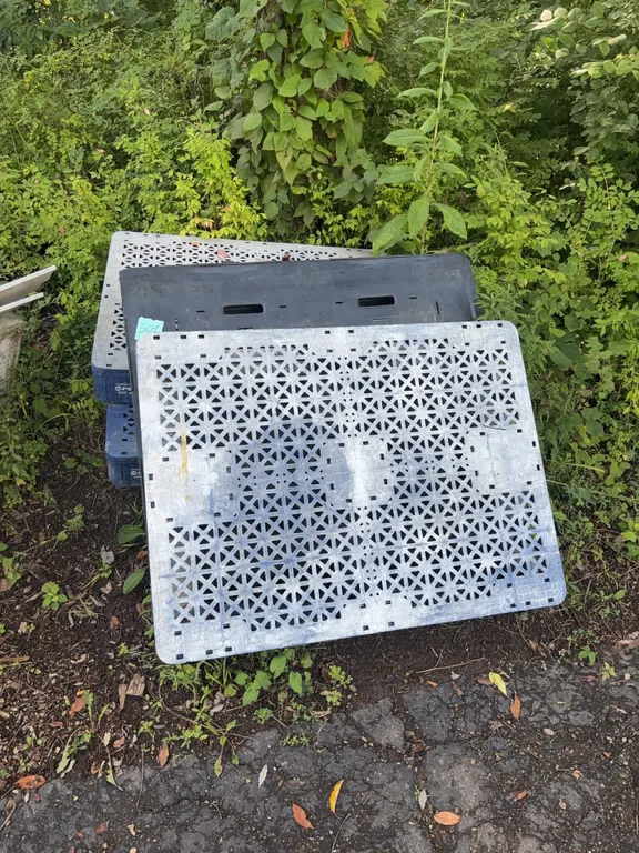 4 Plastic Pallets - 3 Pepsi and 1 iGPS
