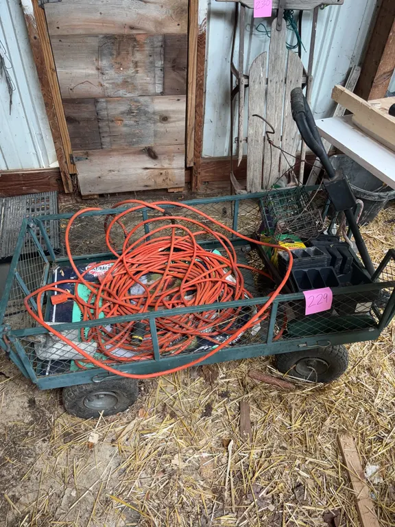 Garden Cart and Contents