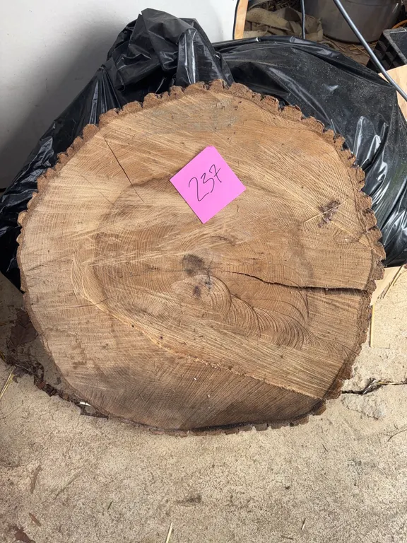 Live Edge Wood Round